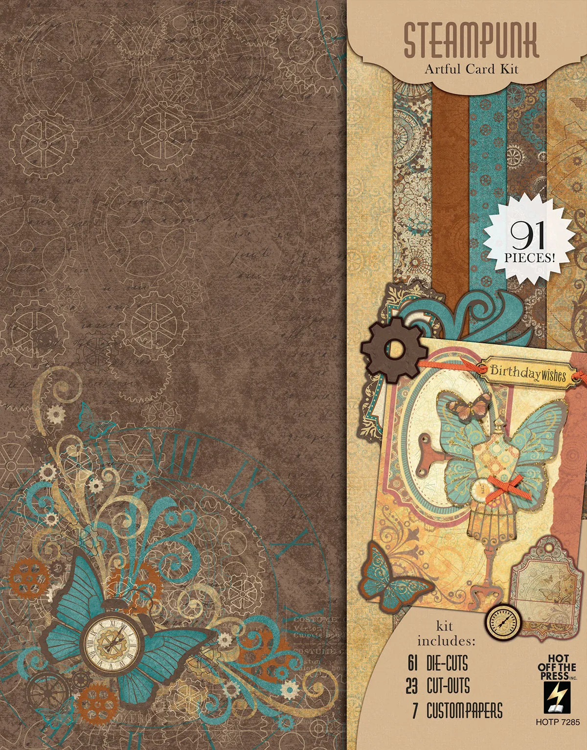 Steampunk Artful Card Kit