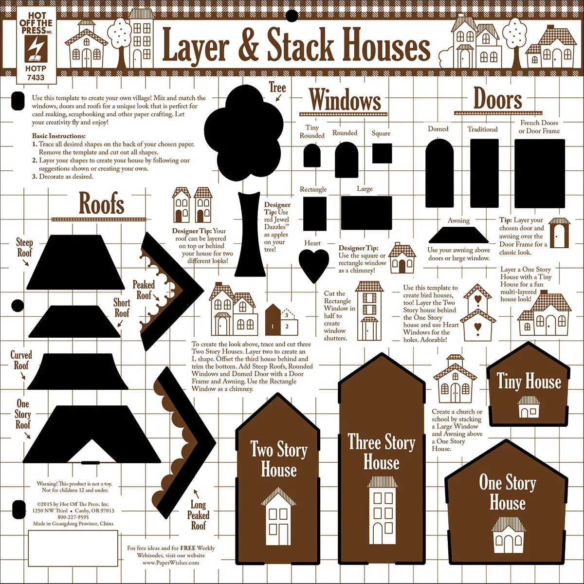 Layer and Stack Houses Template