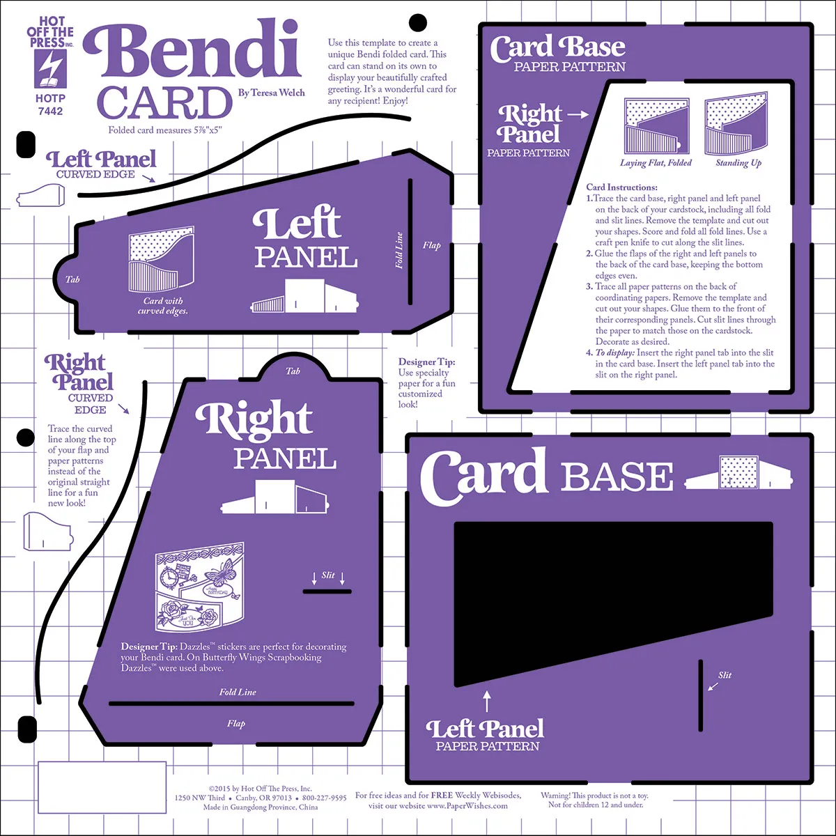Bendi Card Template