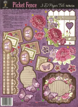 Picket Fence Foil Paper Tole