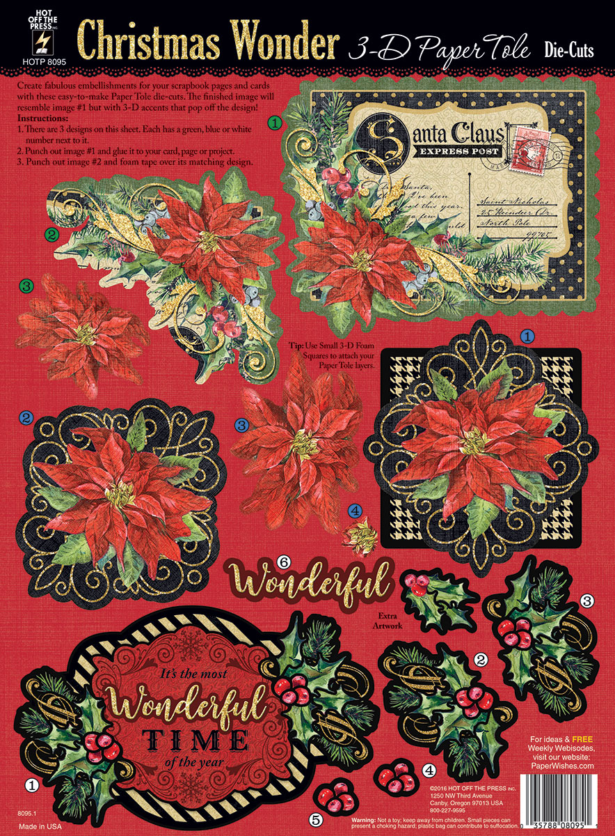 Christmas Wonder Paper Tole