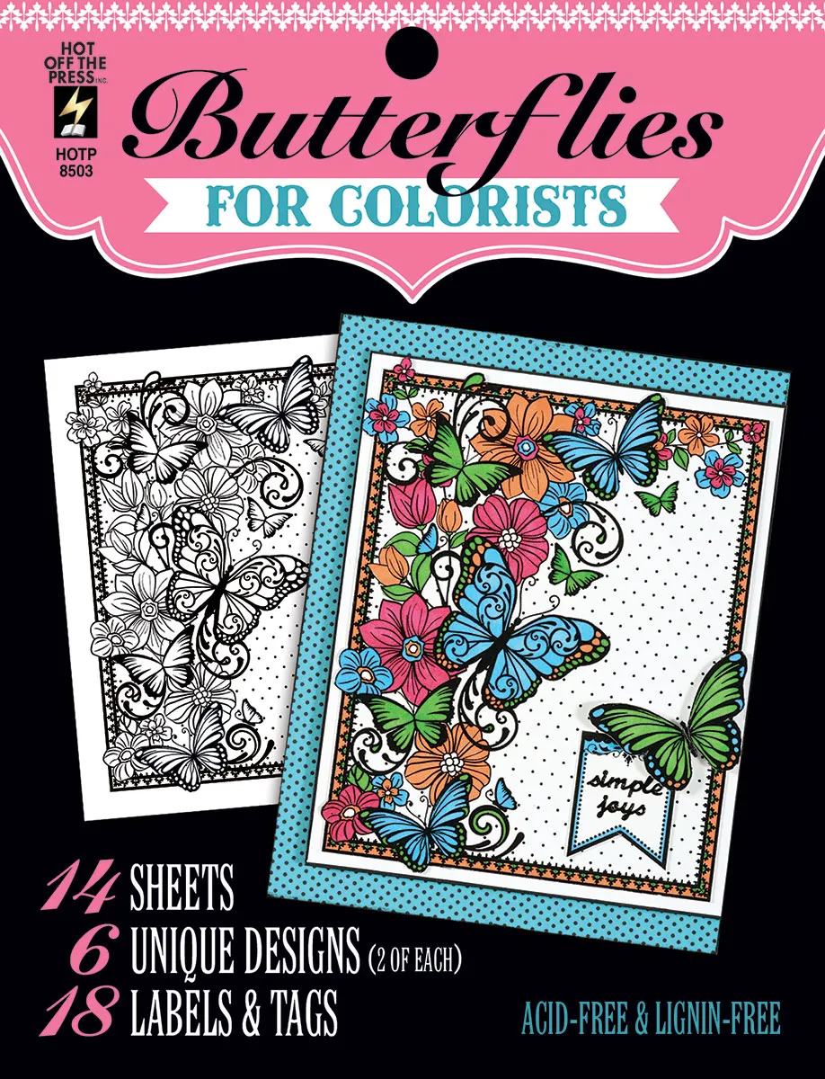 Butterflies for Colorists