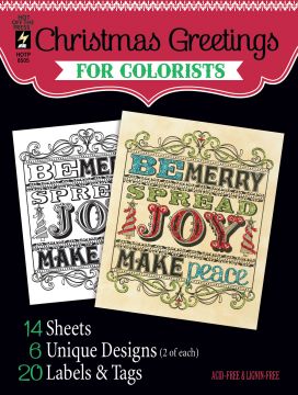 Christmas Greetings for Colorists
