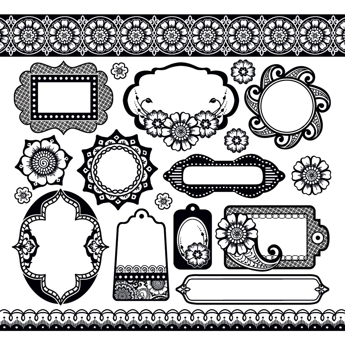 Sheet CM Susans Labels and Borders