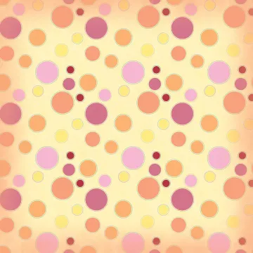 Yellow with Circles 8x8 Paper, 25 Sheets