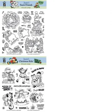 Both Janie's Holiday Stamp Sets