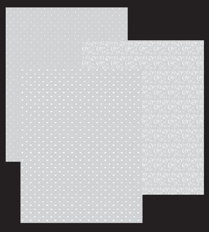 White on White Vellum Pack 8.5 x 11