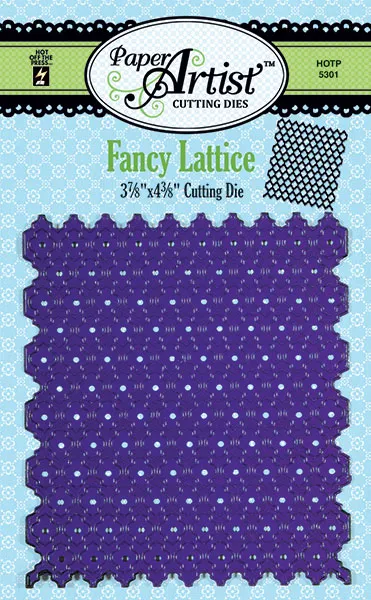 Fancy Lattice Cutting Dies Foam Padded