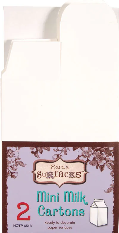 Sara's Surfaces Milk Cartons