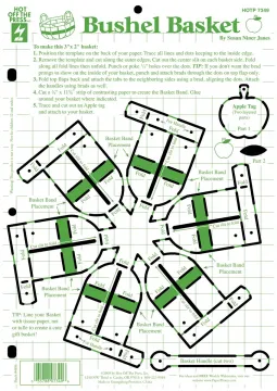 Bushel Basket Template