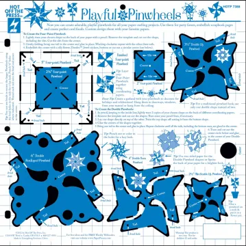Playful Pinwheels Temp 12x12
