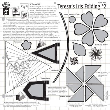Teresa's Iris Folding #2 Template