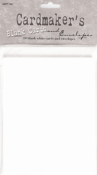 Hot Off The Press Cardmaker's Blank Cards and Envelopes (Set of 10)