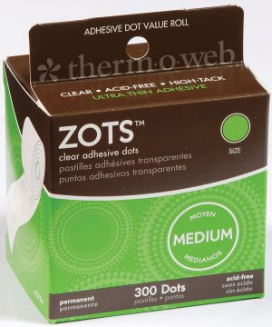 Zots Singles Clear Adhesive Dots Small