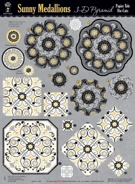 Sunny Medallions Pyramid 2Pk