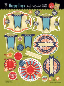 Happy Days Papier Tole 2pk