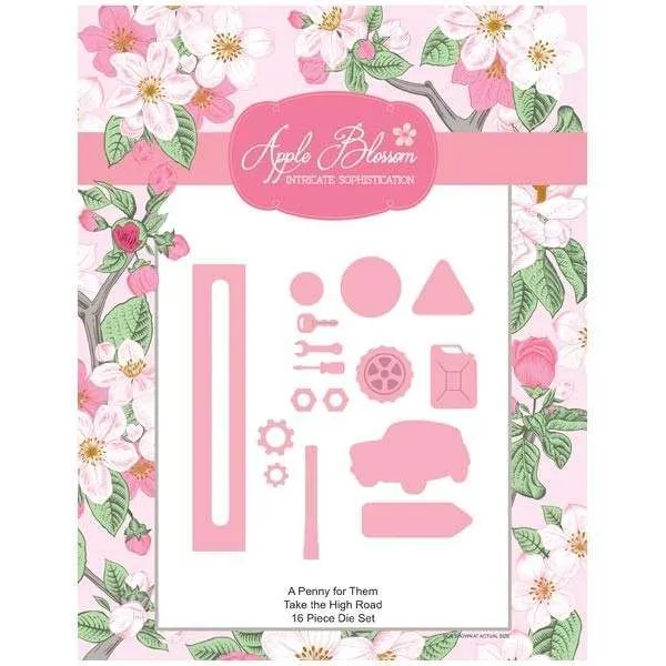 Take the High Road Dies & Stamps by Apple Blossom