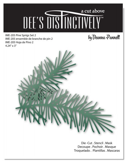 Pine Sprigs Set Cutting Dies