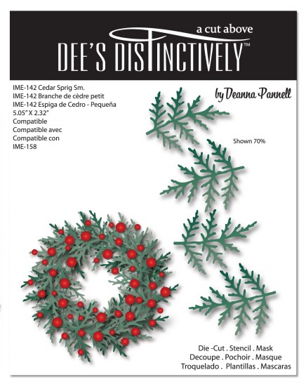 Cedar Sprigs Cutting Dies