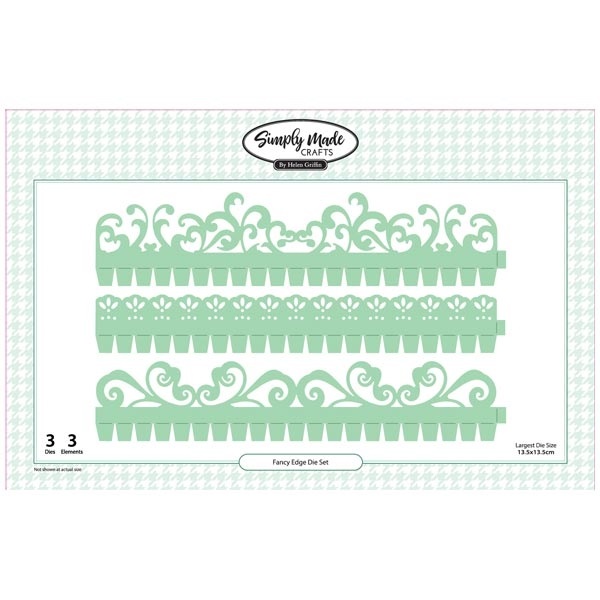 Fancy Edge Die Set Afternoon Tea Collection Simply Made Crafts