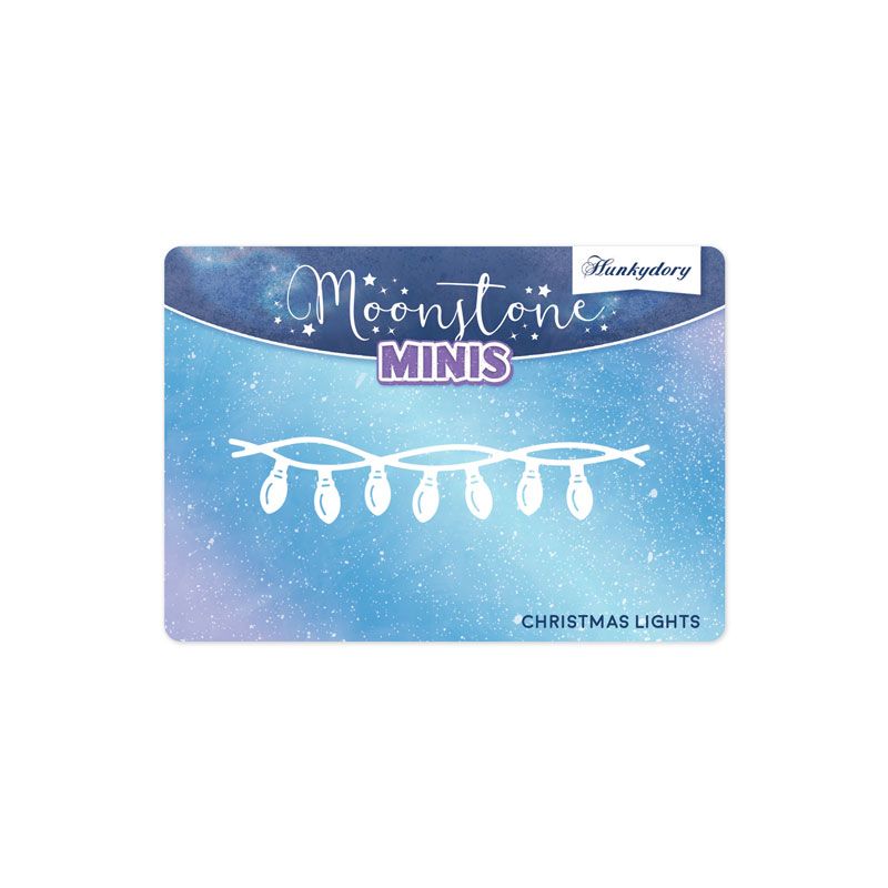 Christmas Lights Moonstone Minis Dies - Christmas Embellishments