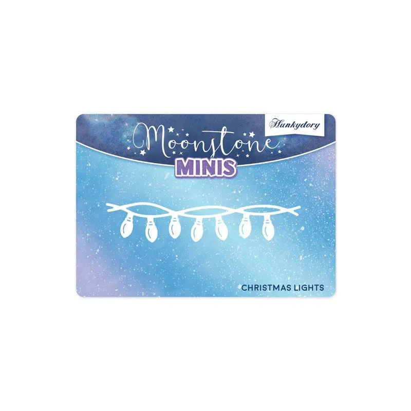 Christmas Lights Moonstone Minis Dies - Christmas Embellishments