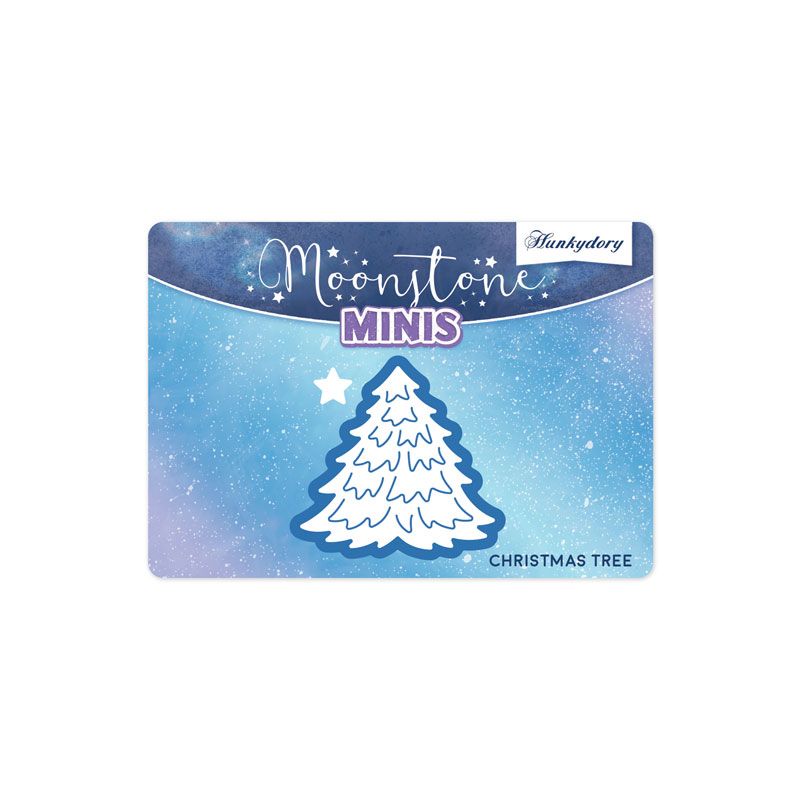 Christmas Tree Moonstone Minis Dies - Christmas Embellishments