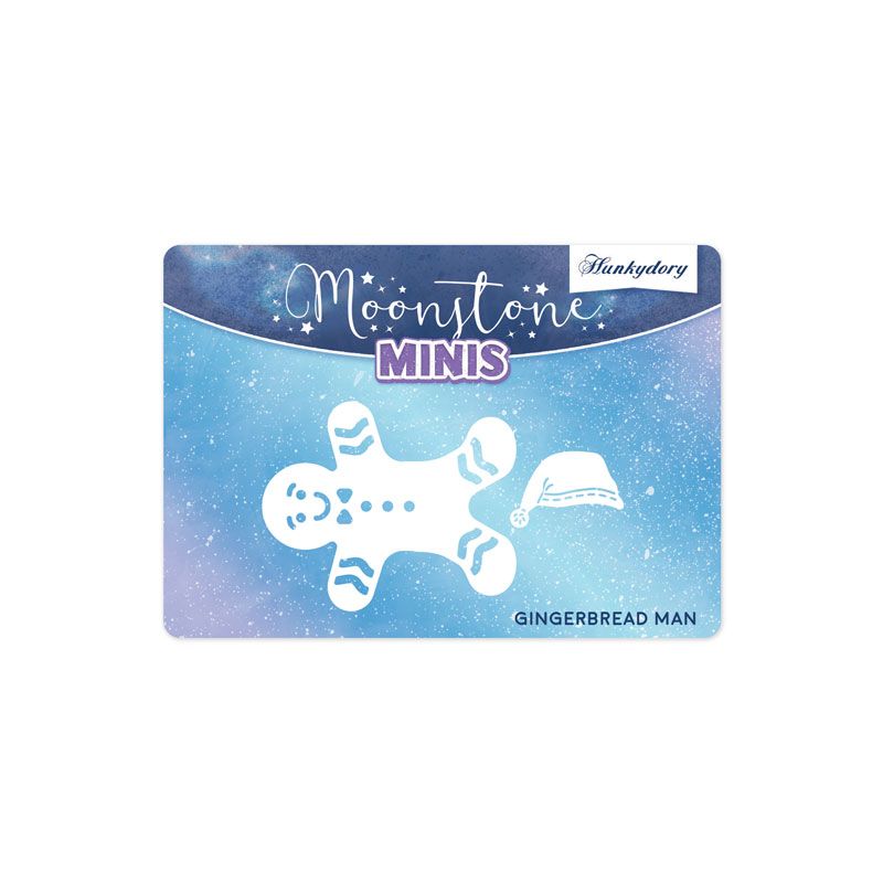 Gingerbread Man Moonstone Minis - Christmas Embellishments