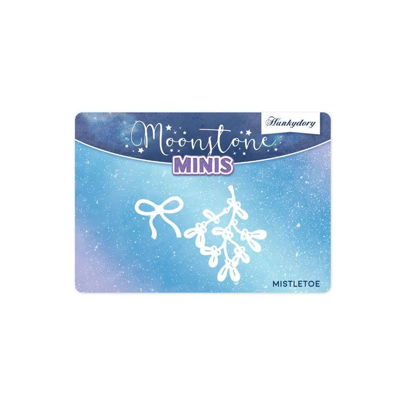 Mistletoe Moonstone Minis - Christmas Embellishments