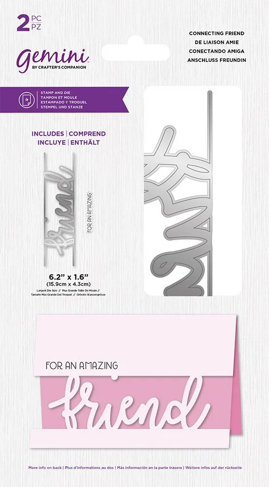 Connecting Friend Stamp & Die