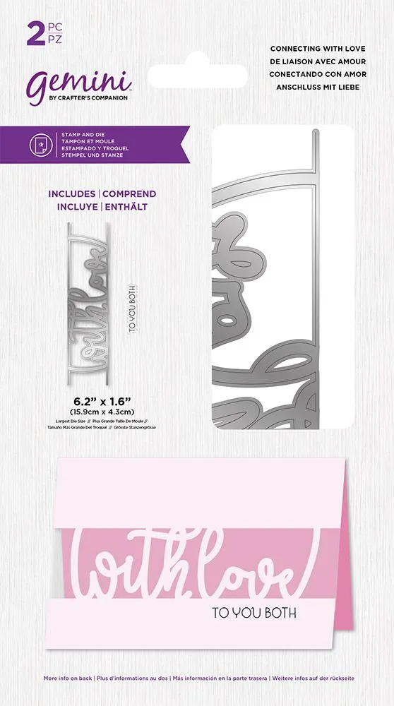 Connecting With Love Stamp & Die