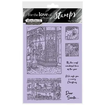 The Toy Shop A6 Stamp Set For the Love of Stamps