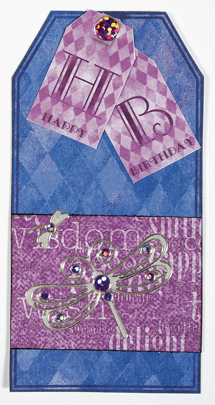 Paper Wishes  Purple Jewel Dazzles™ Stickers