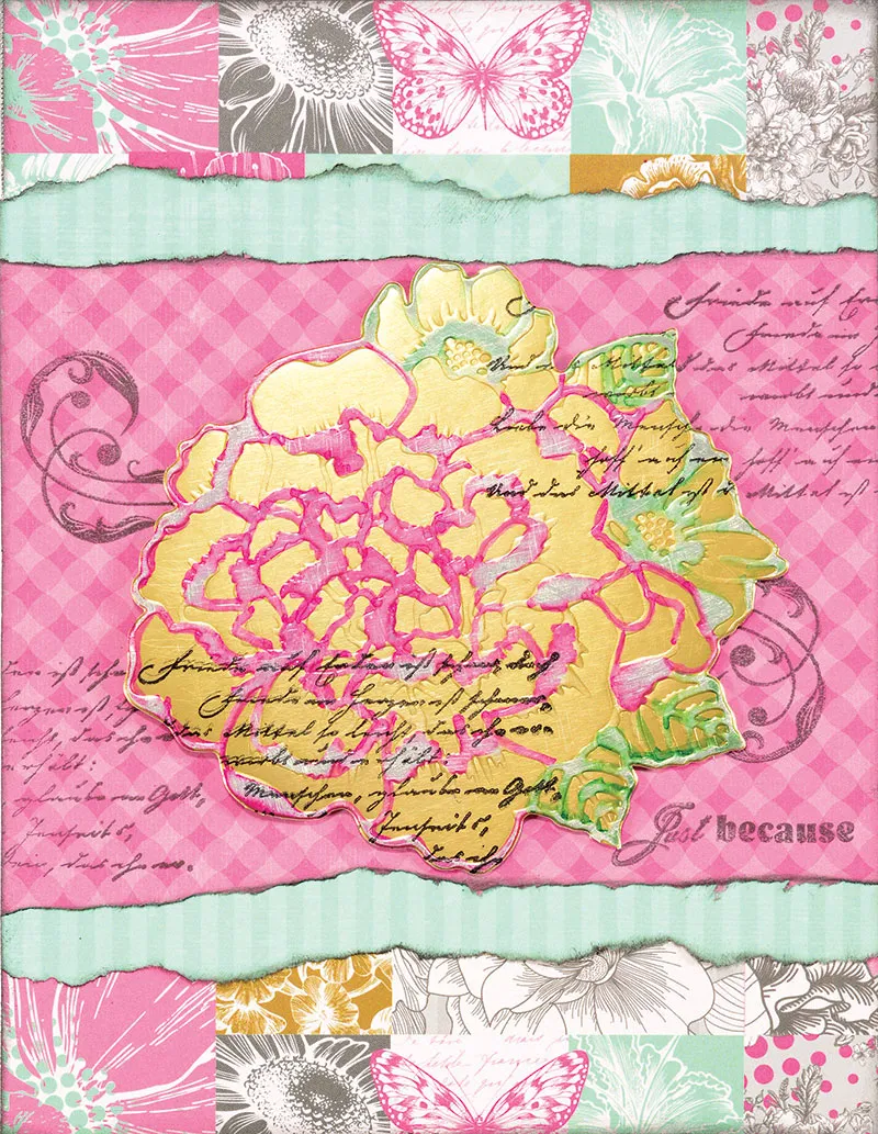 Botanical Frames Foiled Fancies